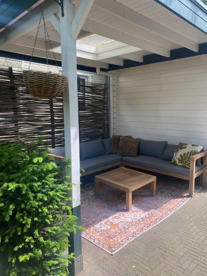 Sfeervol Boschalet 5 Persoons Met Sauna Voorthuizen Bagian luar foto